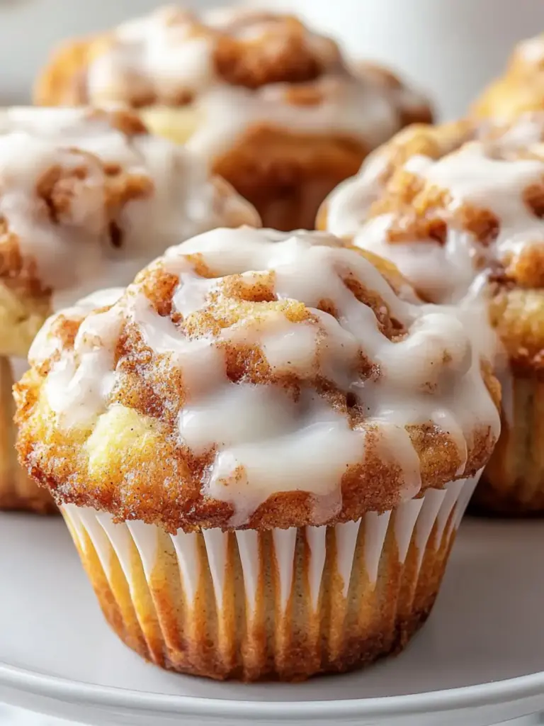 Cinnamon Roll Muffins: Irresistibly Soft & Gooey Bites You’ll Crave!