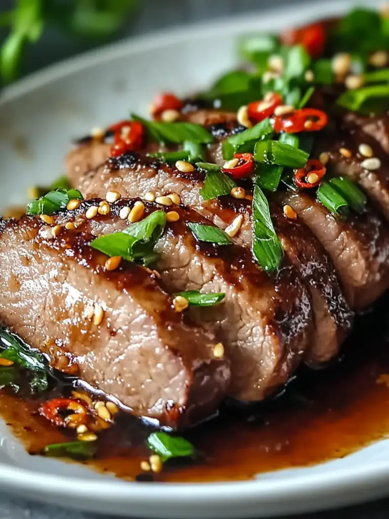 Savory Asian Pork Tenderloin That Melts in Your Mouth