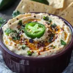 Spicy Roasted Jalapeño Cowboy Cream Cheese Dip
