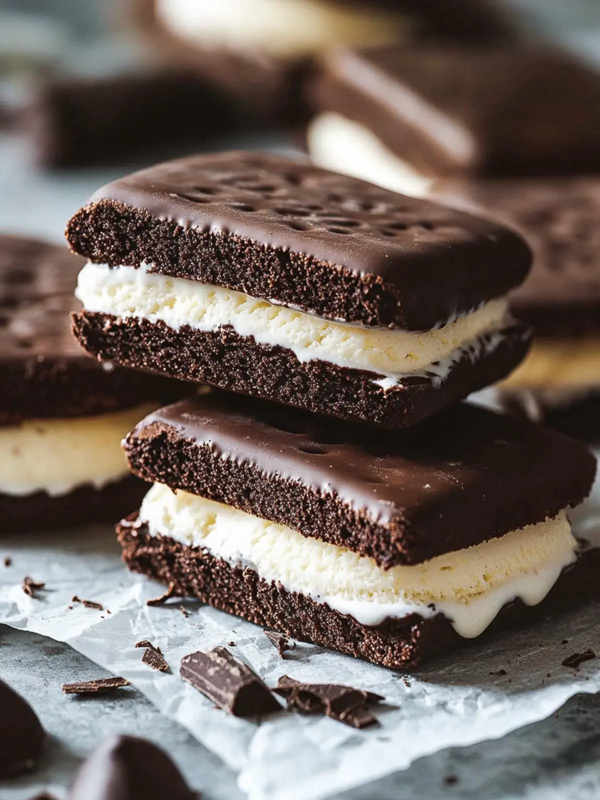 Chocolate Ice Cream Sandwiches