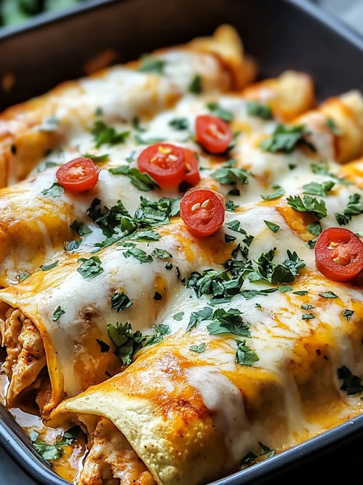 Create the Best High Protein Chicken Enchiladas for Dinner Tonight!