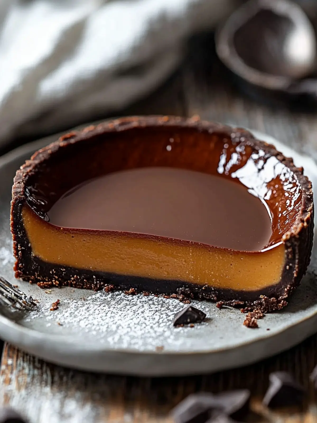 French Chocolate Flan