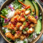 Bang Bang Chicken Crispy Rice Salad That’s Irresistibly Crunchy