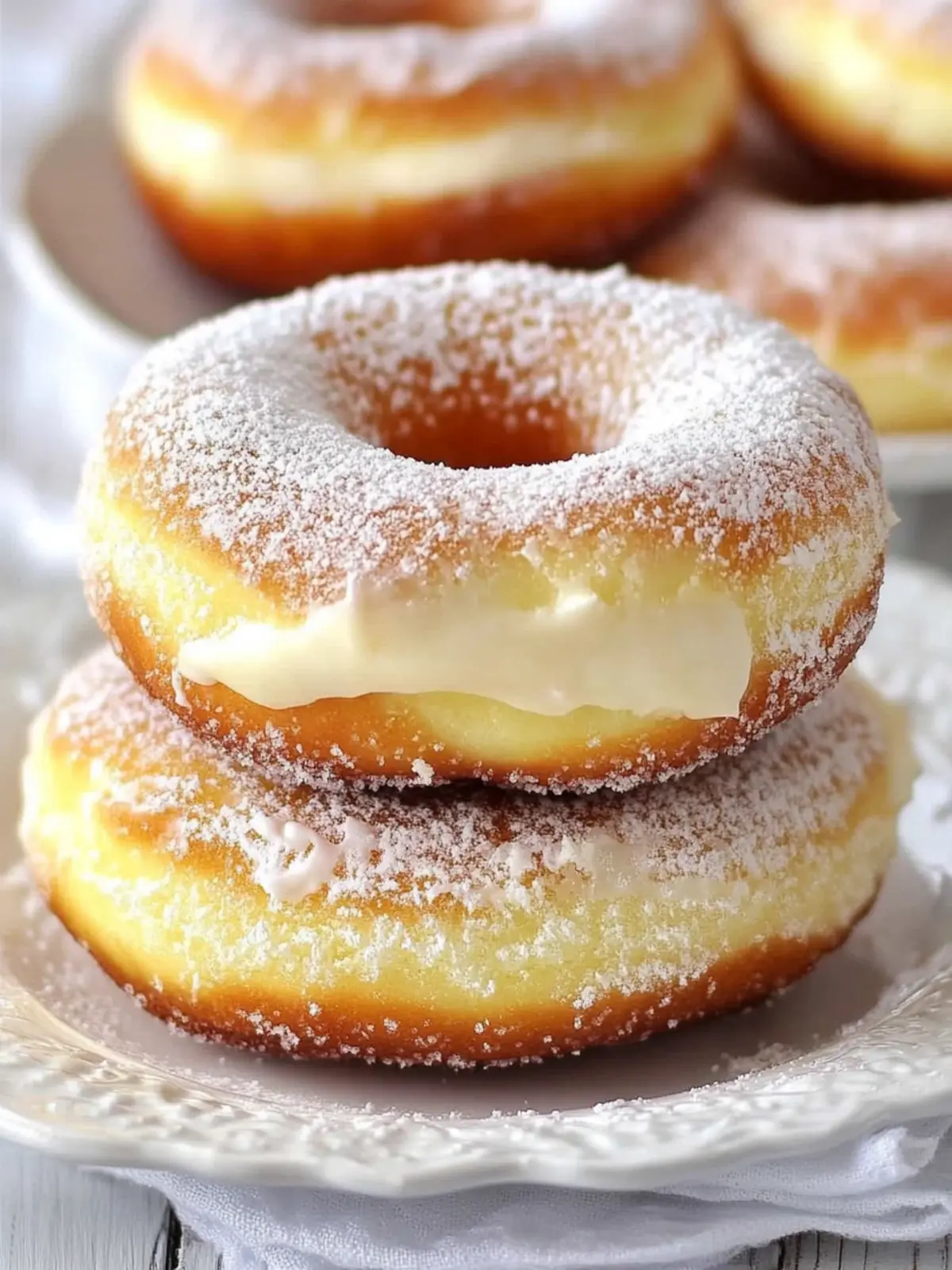 Bavarian Cream Donuts Recipe