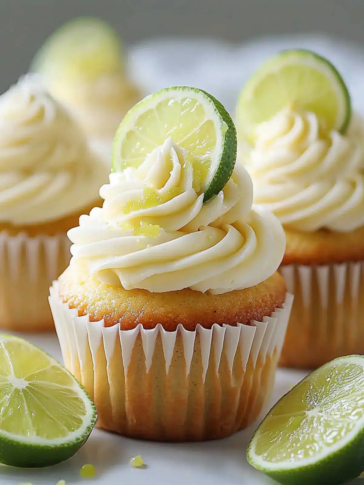 Key Lime Pie Cupcakes
