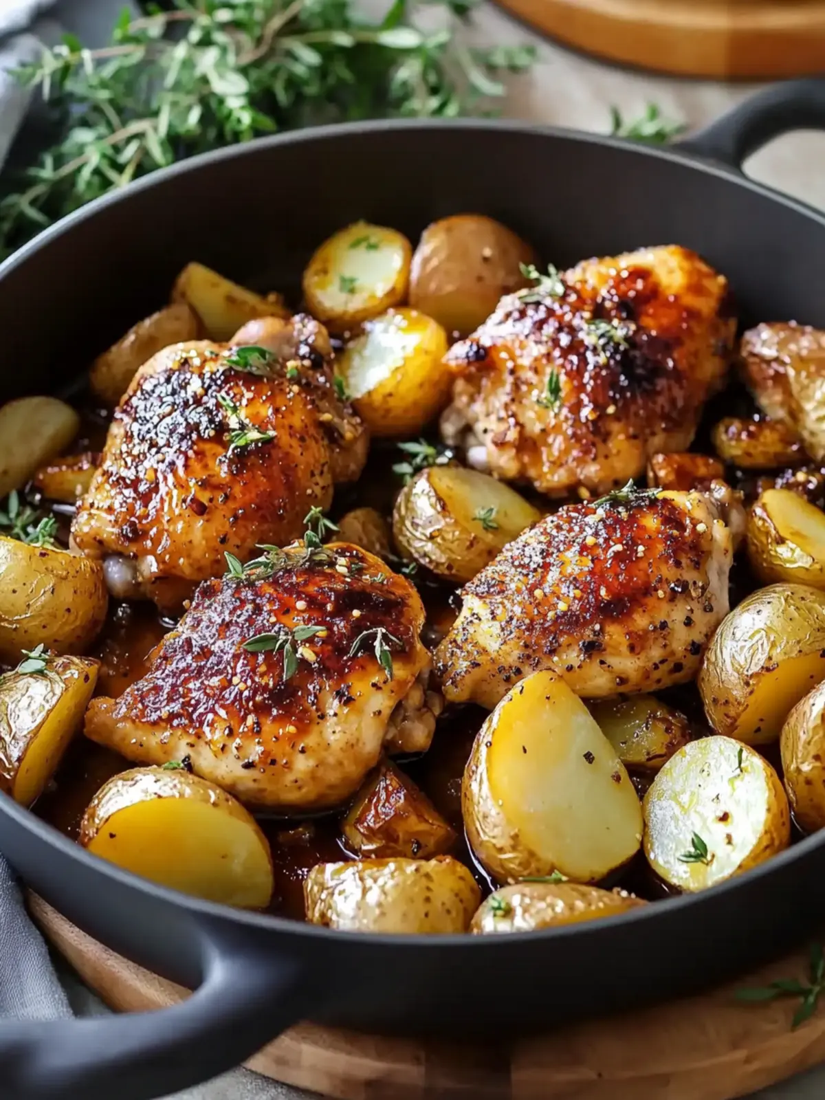 Easy Honey Mustard Chicken and Potatoes for Effortless Dinner Joy 2 Easy Honey Mustard Chicken and Potatoes