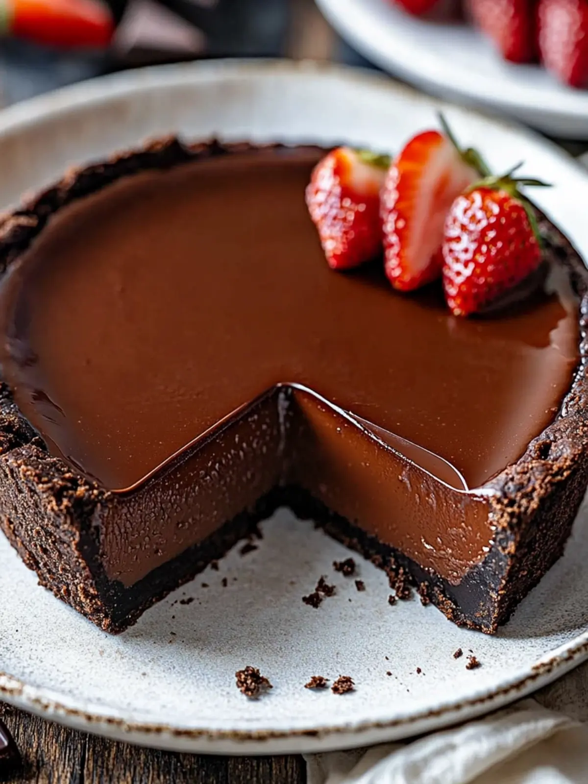 French Chocolate Flan