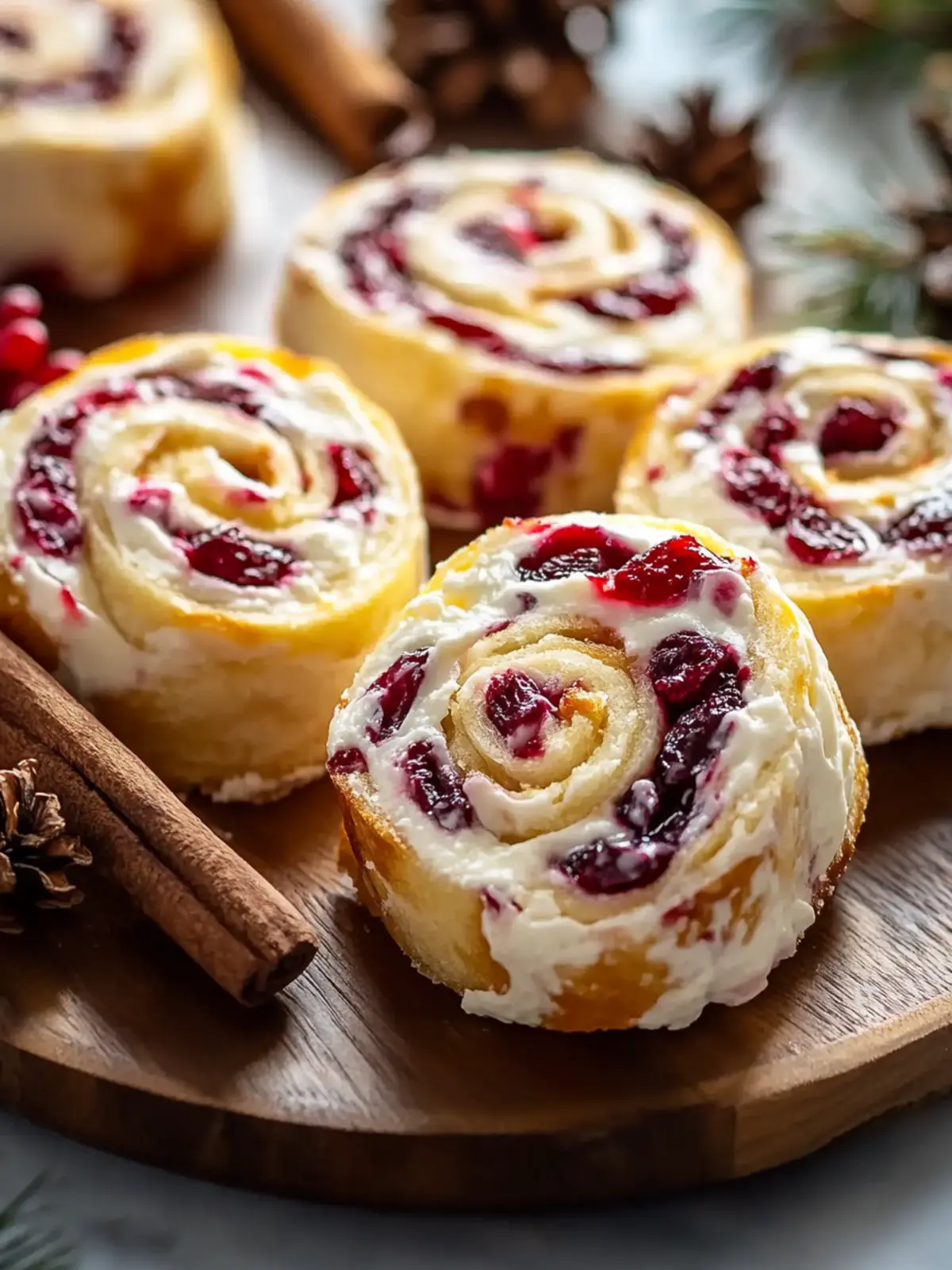 Festive Cranberry Cream Cheese Pinwheels That Wow Every Guest 5 Festive Cranberry Cream Cheese Pinwheels