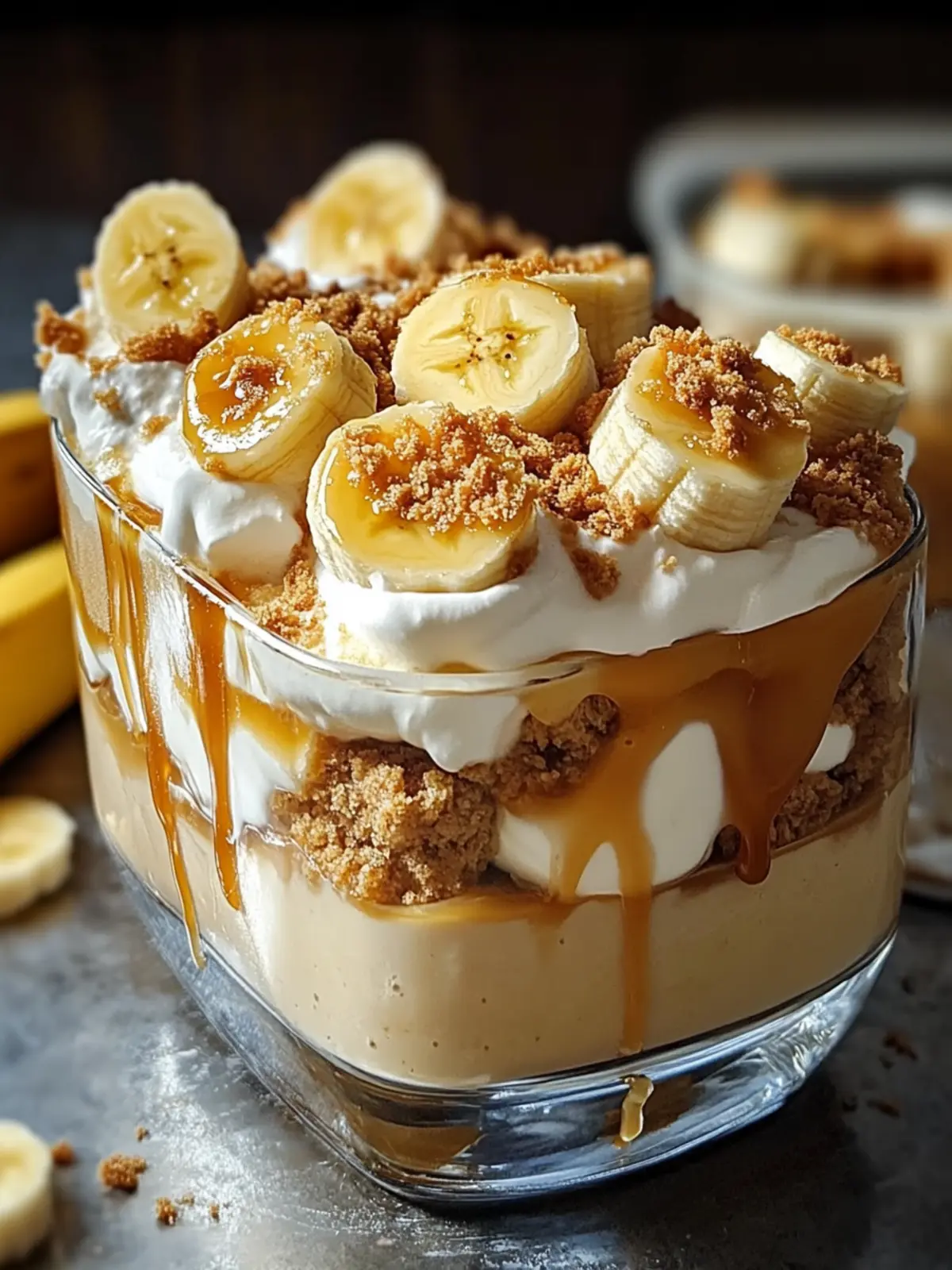 The Best Biscoff Banana Pudding with Caramel You’ll Love 2 The Best Biscoff Banana Pudding with Caramel Awaits You!