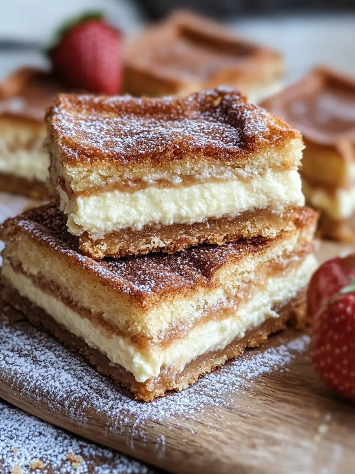 Churro Cheesecake Bars