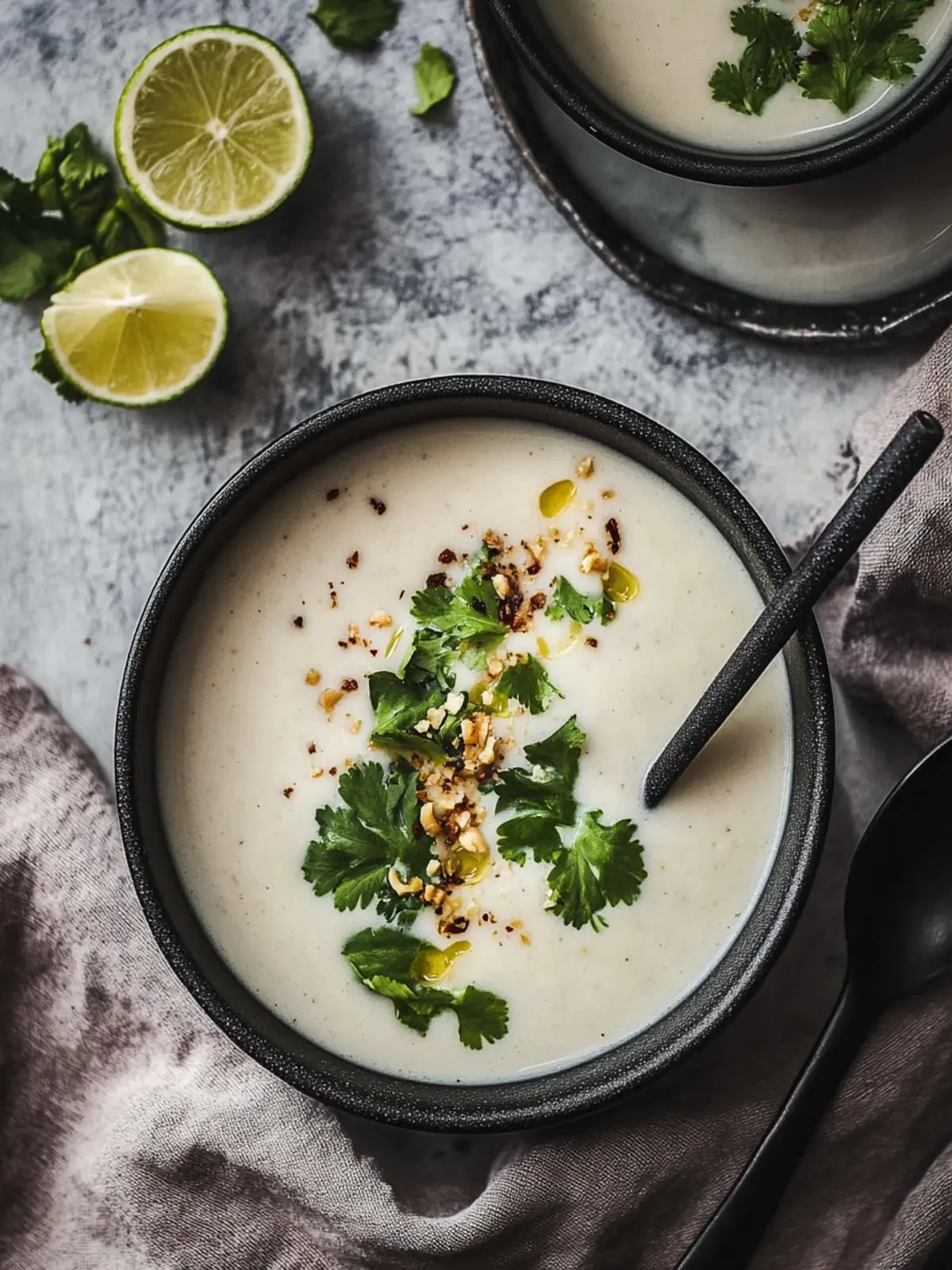 Thai Coconut Cauliflower Soup for Cozy Comfort Food Bliss 5 Thai Coconut Cauliflower Soup