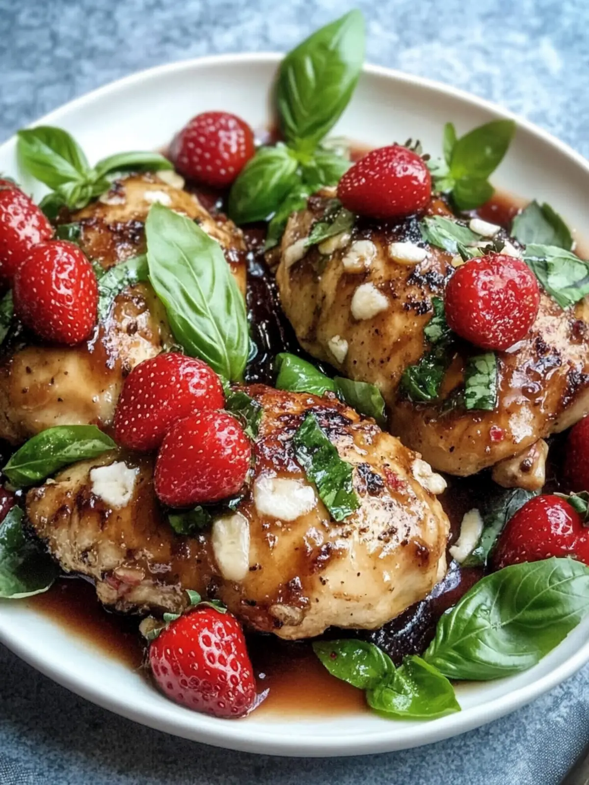 Bright and Juicy Strawberry Basil Chicken for Easy Weeknight Dinners 5 Strawberry Basil Chicken