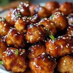 Sweet & Smoky Honey Garlic Chicken Bites