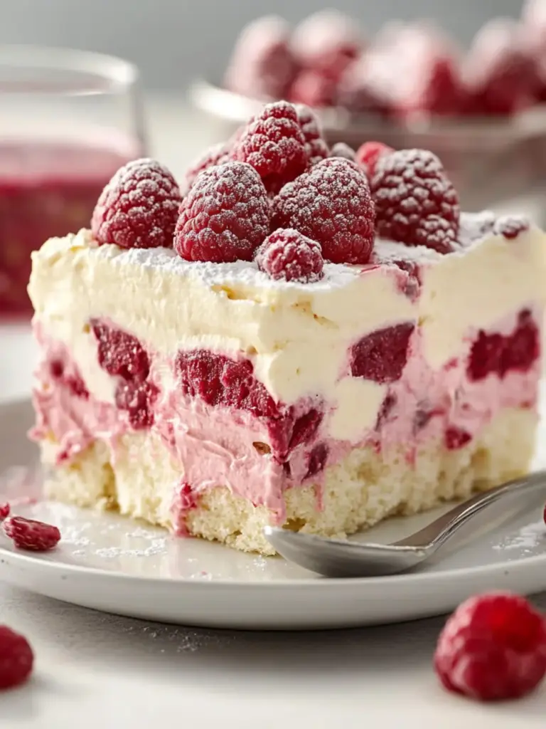 White Chocolate Raspberry Tiramisu: 7 Amazing Creamy Layers