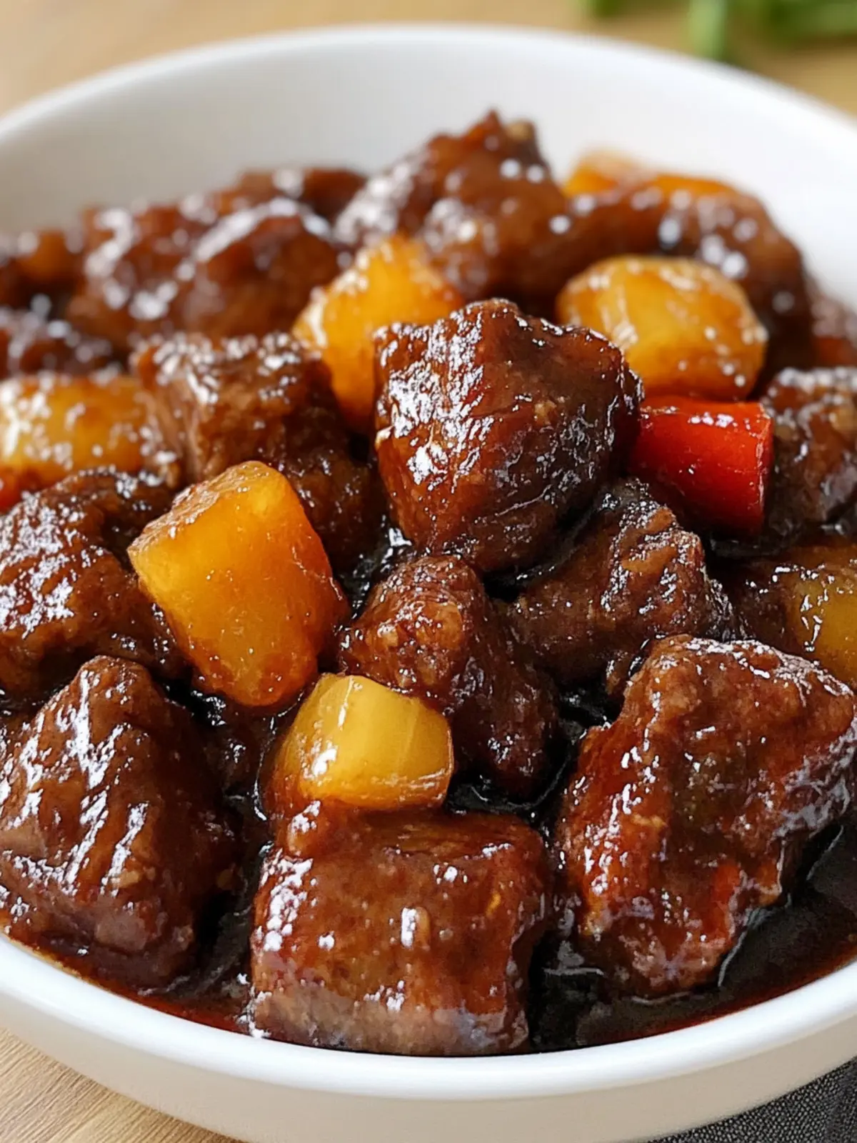 Slow Cooker 3-Ingredient Amish Sweet and Sour Beef Bliss 3 Slow Cooker 3-Ingredient Amish Sweet and Sour Beef