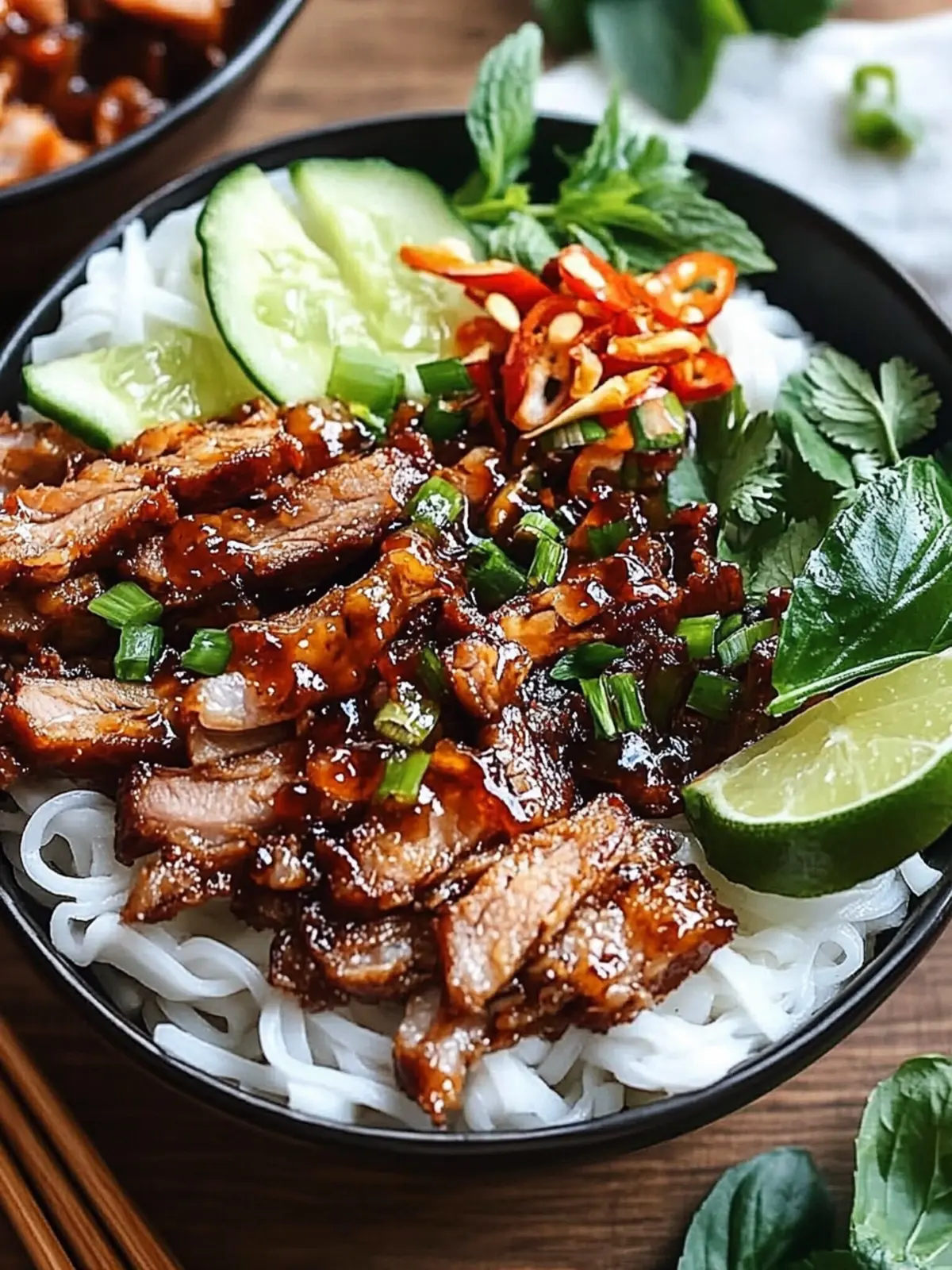 Vietnamese Caramelized Pork Bowls
