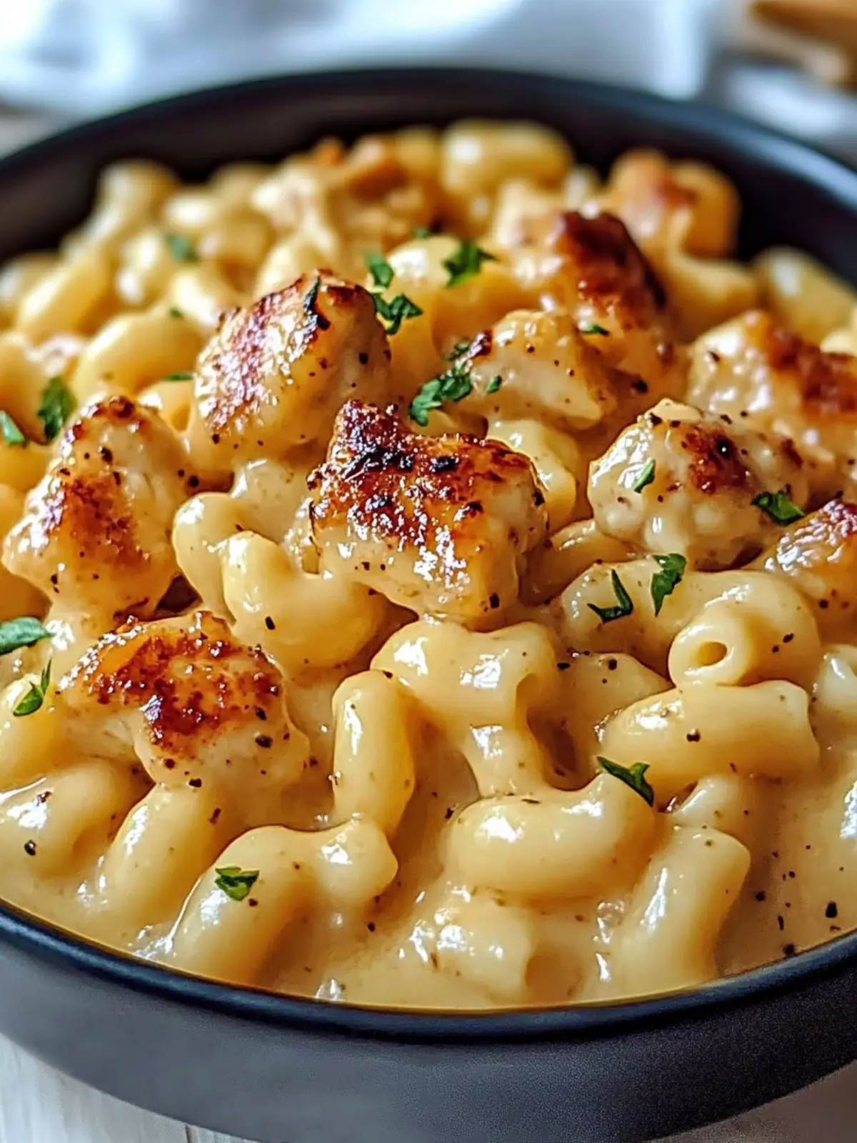 Creamy Honey Pepper Chicken Mac and Cheese You’ll Crave Again 2 Creamy Honey Pepper Chicken Mac and Cheese