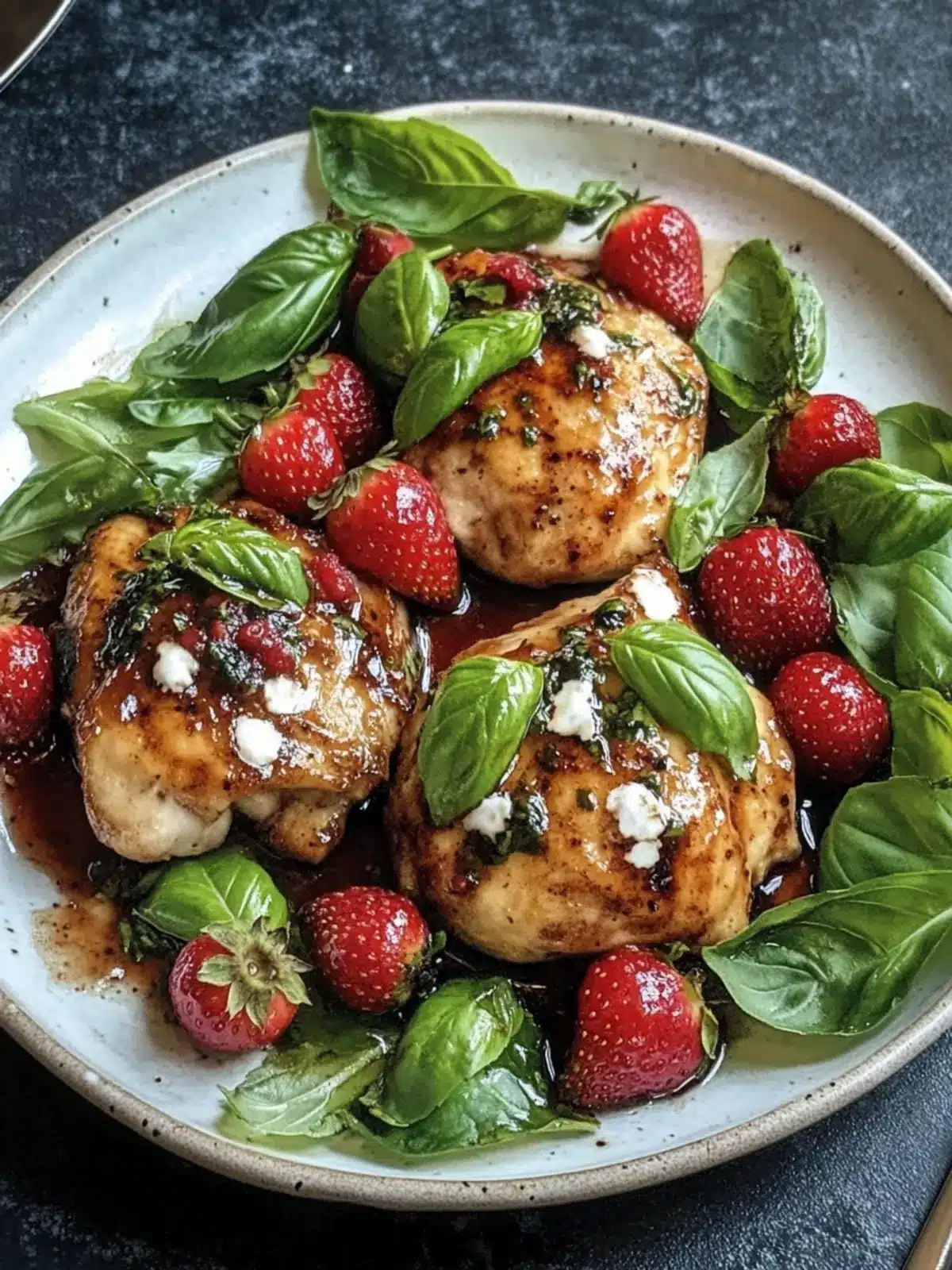 Bright and Juicy Strawberry Basil Chicken for Easy Weeknight Dinners 2 Strawberry Basil Chicken