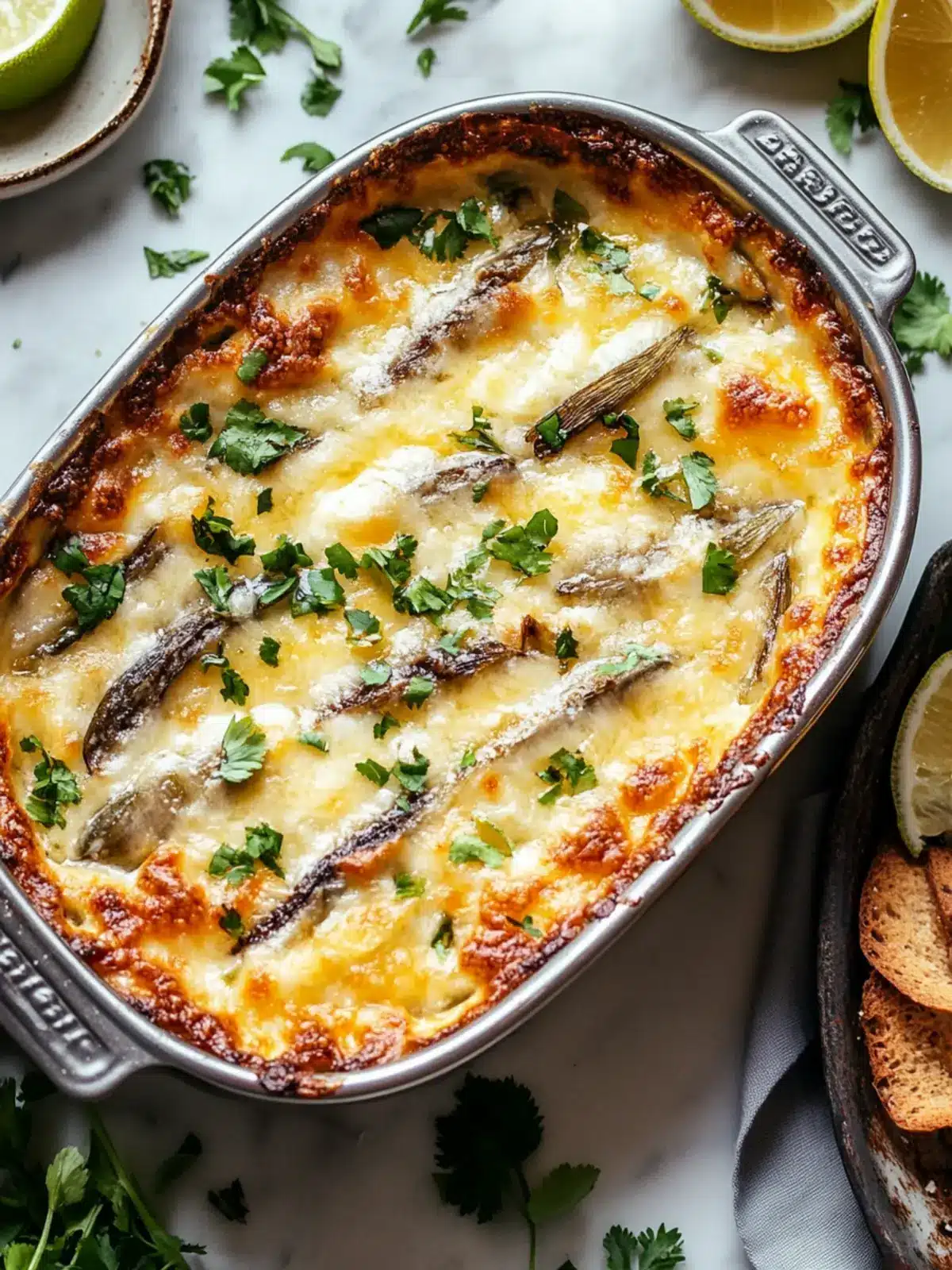 Sardine Margarita Bake
