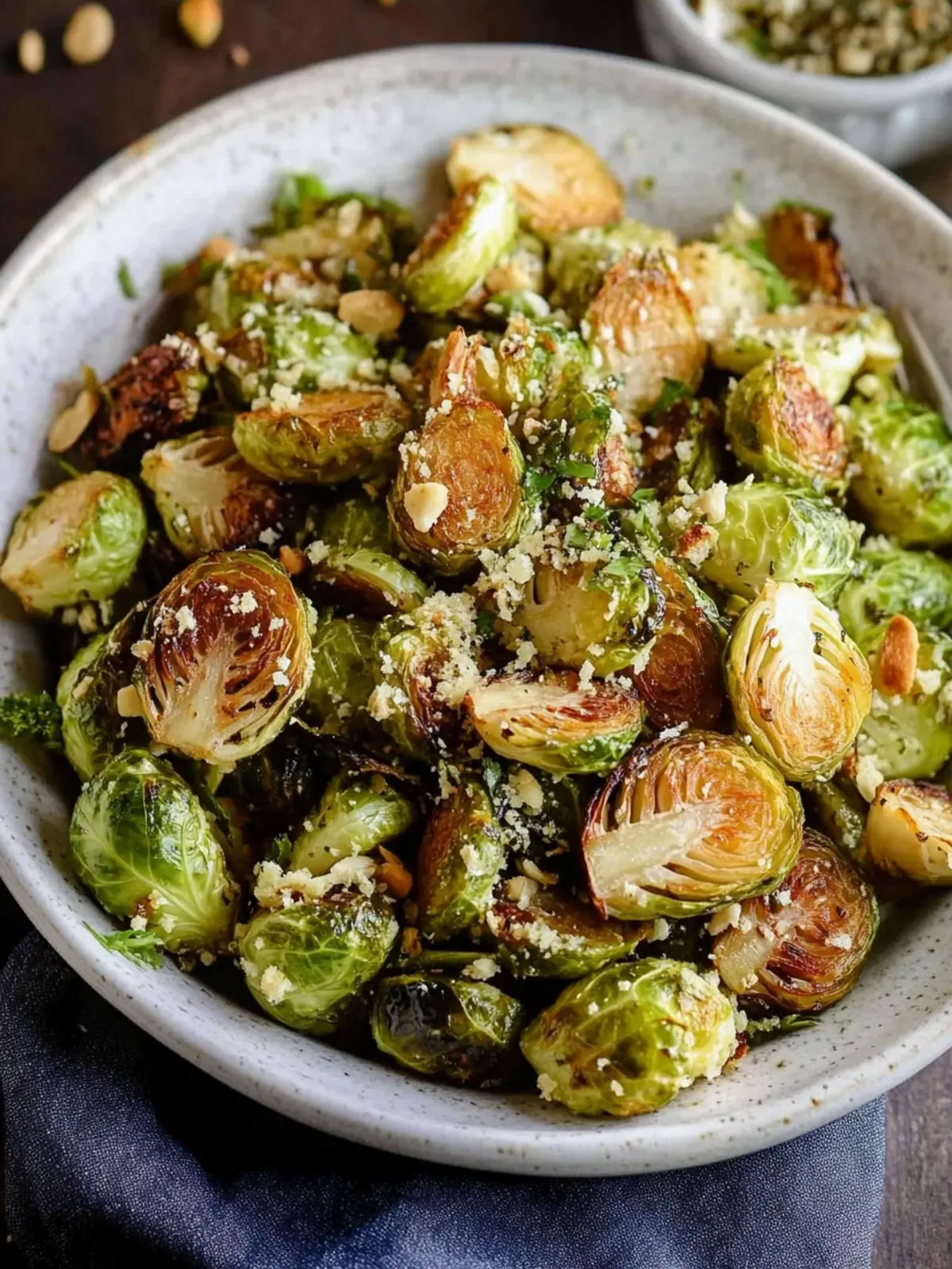Tahini-Caesar Roasted Brussels Sprouts that Wow Your Tastebuds 5 Tahini-Caesar Roasted Brussels Sprouts