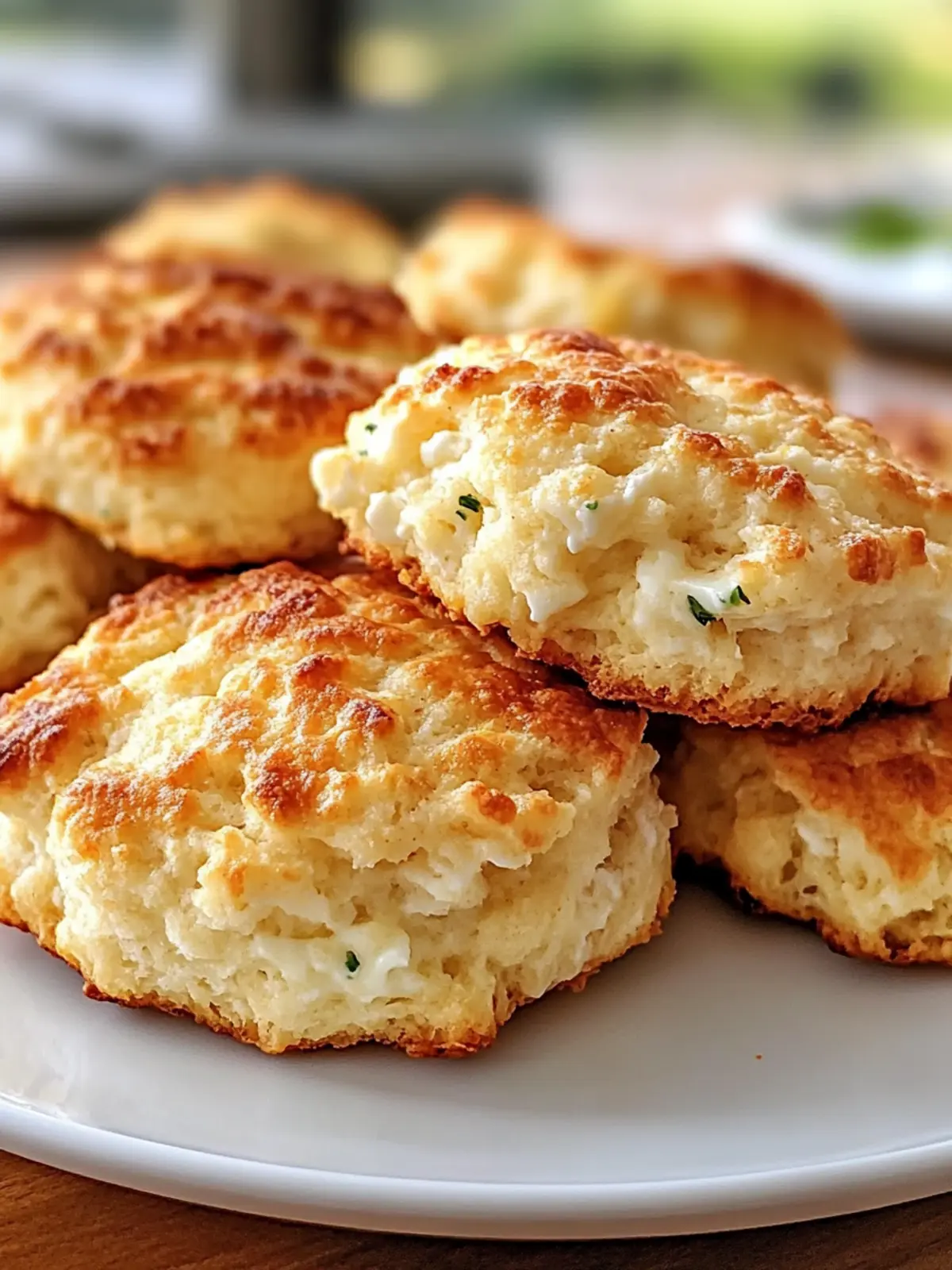 High-Protein Breakfast Biscuits (Easy 3-Ingredient Greek Yogurt Biscuits)