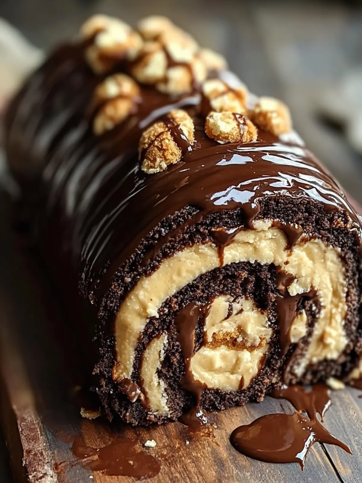 Decadent Peanut Butter Cup Chocolate Roll for Sweet Moments 2 Decadent Peanut Butter Cup Chocolate Roll