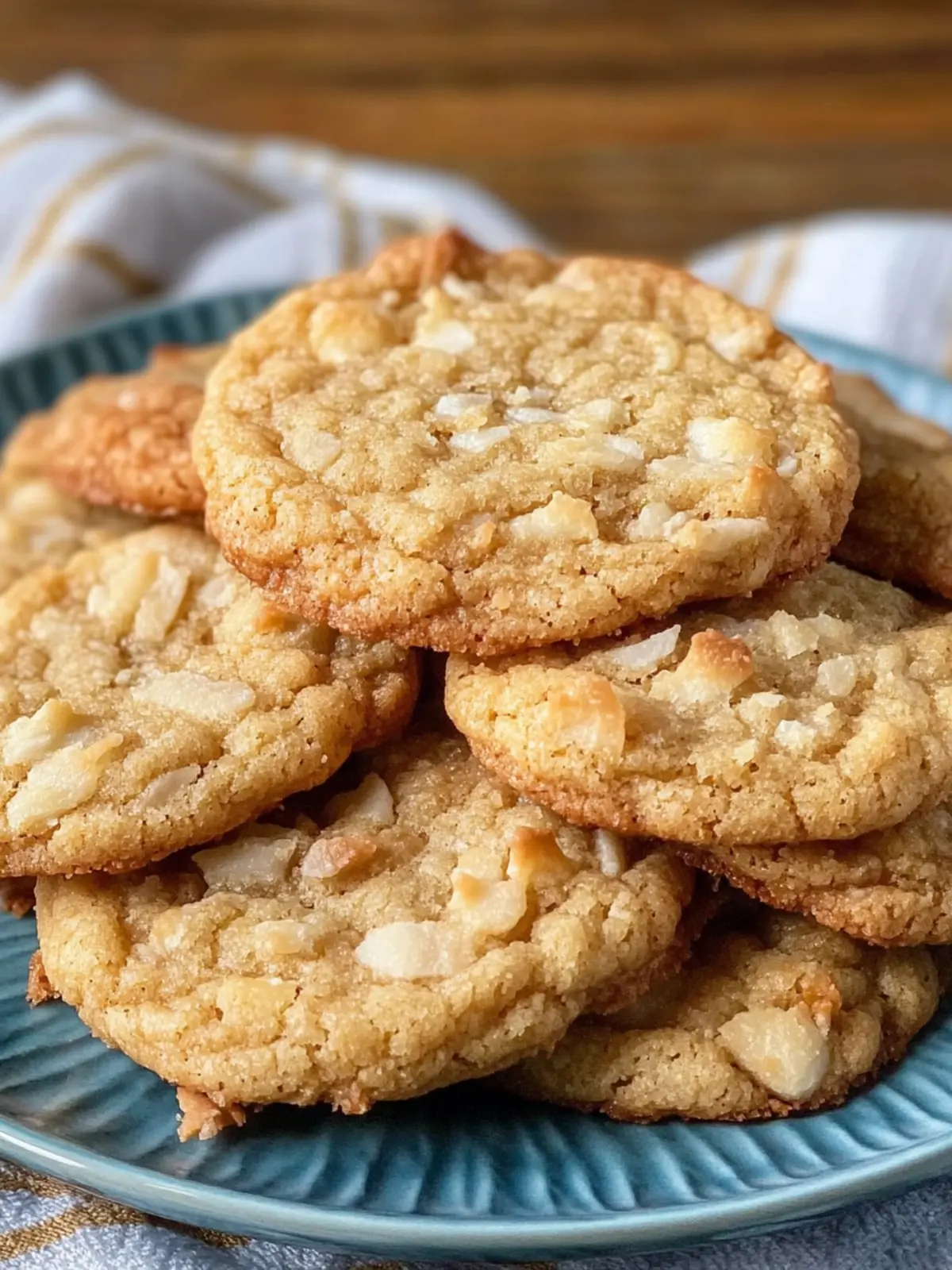 Chewy Coconut Cookies