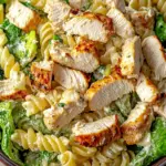 Creamy Chicken Caesar Pasta Salad for Fresh Flavor Bliss