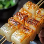 Tteokkochi (Korean Rice Cake Skewers)