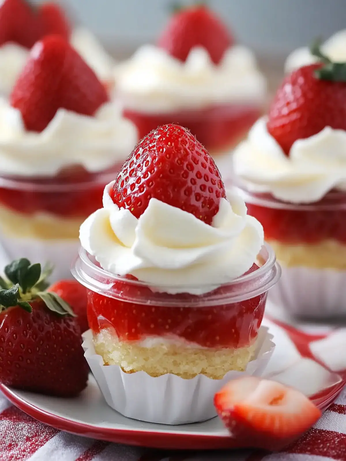 Indulgent Strawberry Shortcake Dessert Cups You’ll Adore 2 Indulgent Strawberry Shortcake Dessert Cups: A Sweet Delight