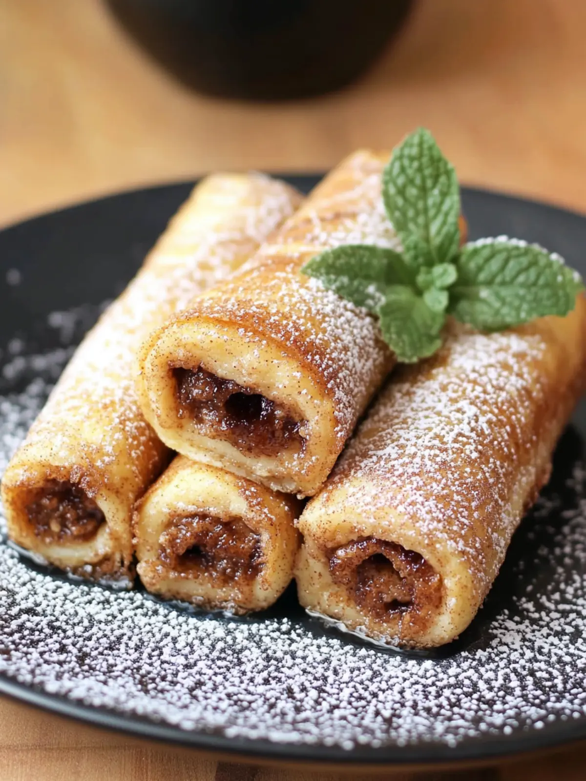 Cinnamon French Toast Roll Ups
