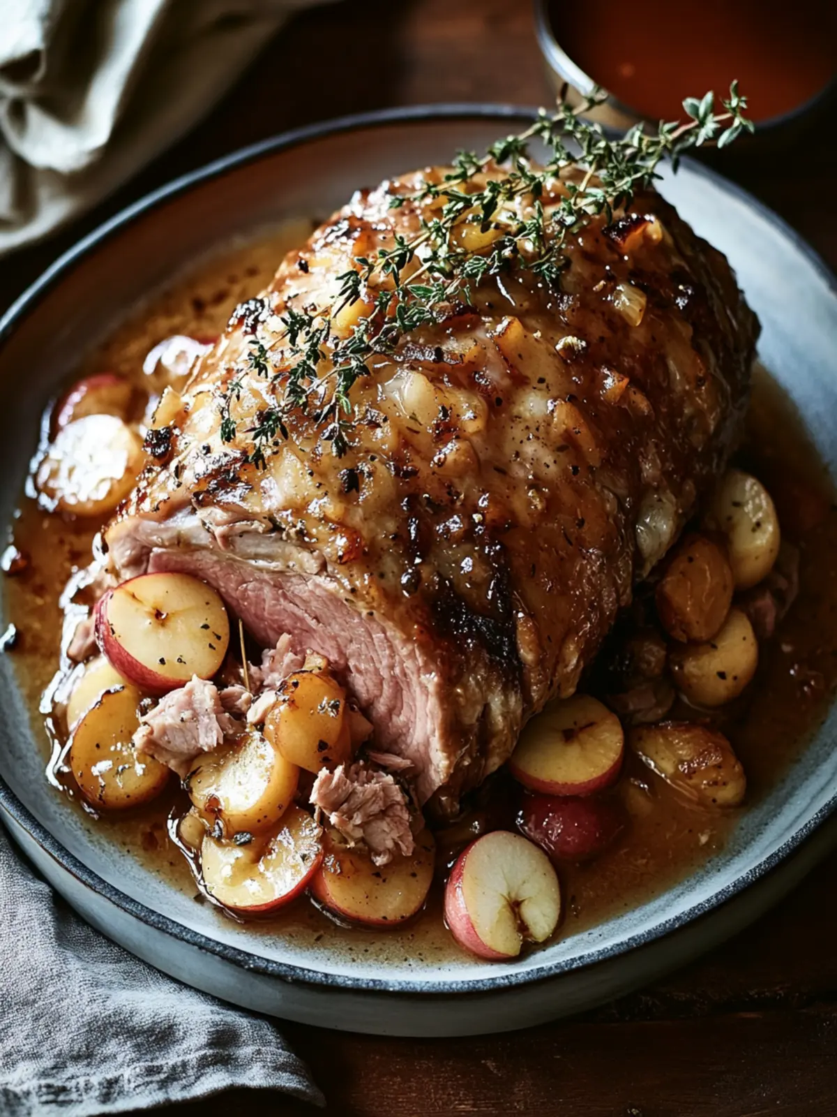 Savory Slow-Roasted Pork Shoulder with Apple Gravy Bliss 3 Savory Slow-Roasted Pork Shoulder with Irresistible Apple Gravy