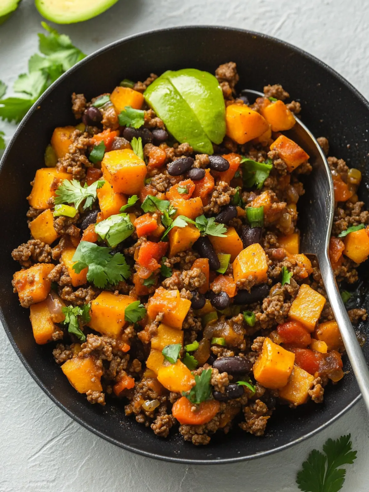 Delicious Southwestern Ground Beef Sweet Potato Skillet Recipe 4 Southwestern Ground Beef Sweet Potato Skillet