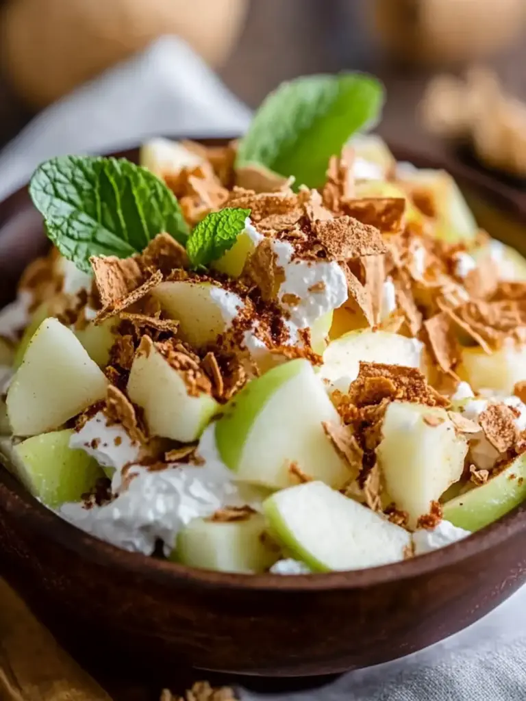 Easy Snicker Apple Salad