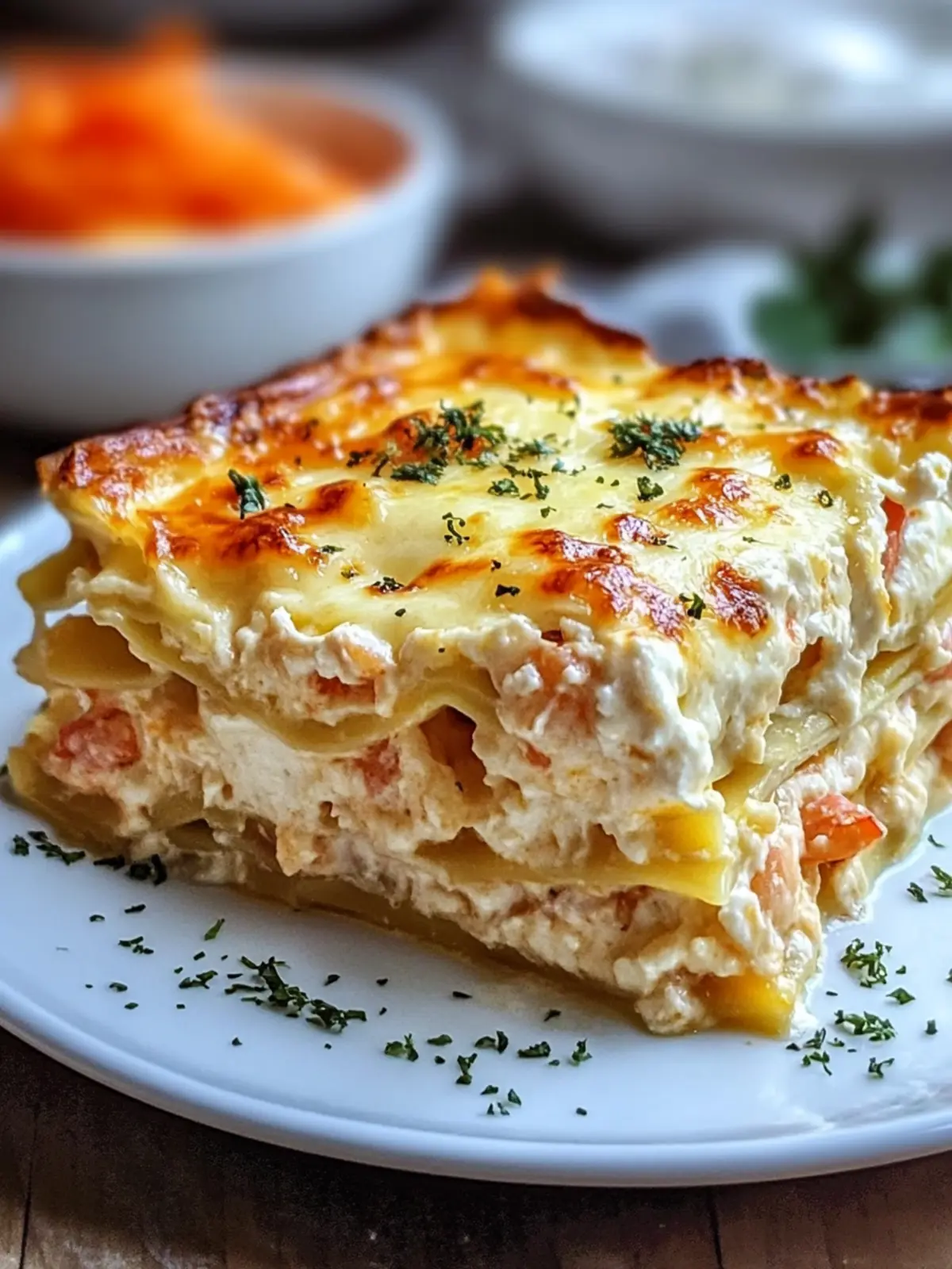 Creamy Shrimp Crab Lasagna Bliss