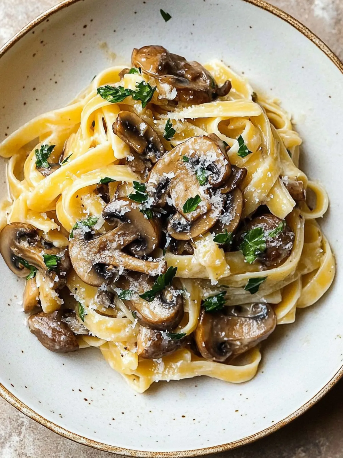 Mushroom Garlic Butter Pasta: A Cozy Dinner Delight 2 Mushroom Garlic Butter Pasta