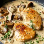 Savory Chicken with Garlic Mushroom Sauce in Just 30 Minutes 44 hicken with Garlic Mushroom Sauce