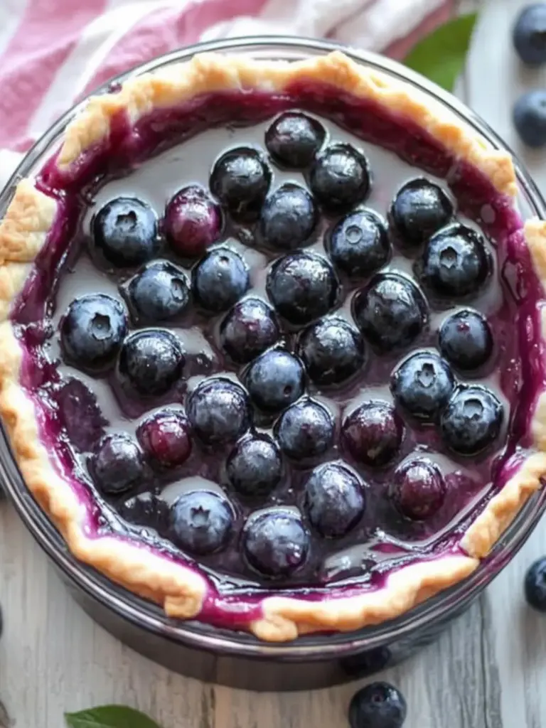 Homemade Blueberry Pie Filling