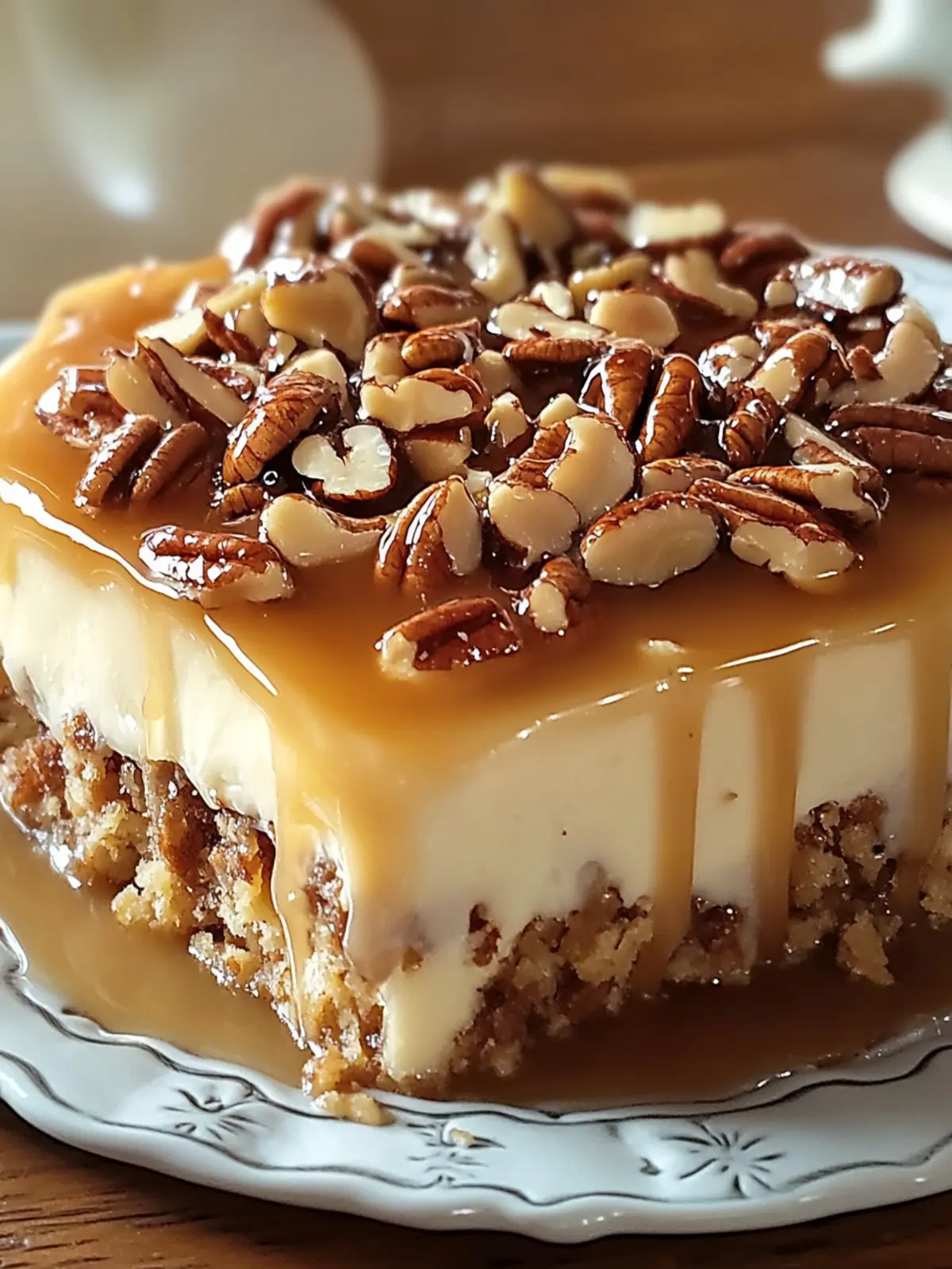 Butter Pecan Praline Poke Cake Makes Dessert Special Today! 2 Butter Pecan Praline Poke Cake Makes Dessert Special