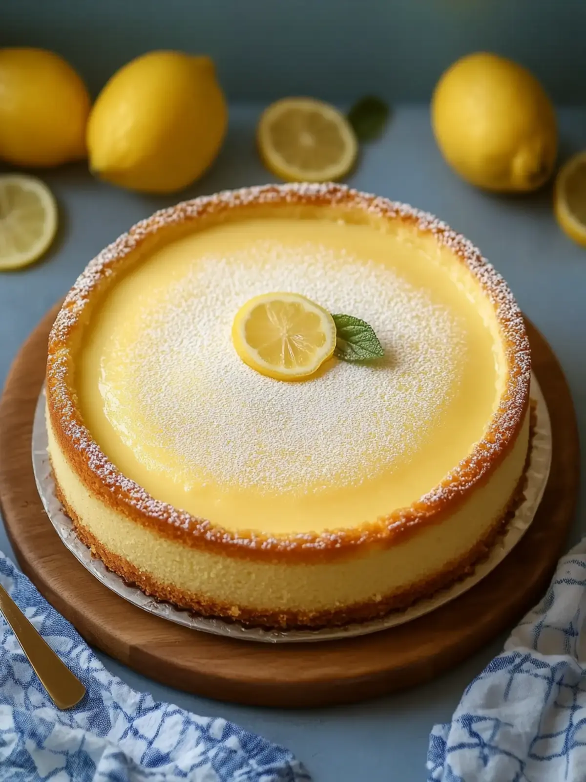 Lemon Custard Cake: Your Easy Homely Citrus Delight 4 Lemon Custard Cake: Simple Homely Citrus Dessert