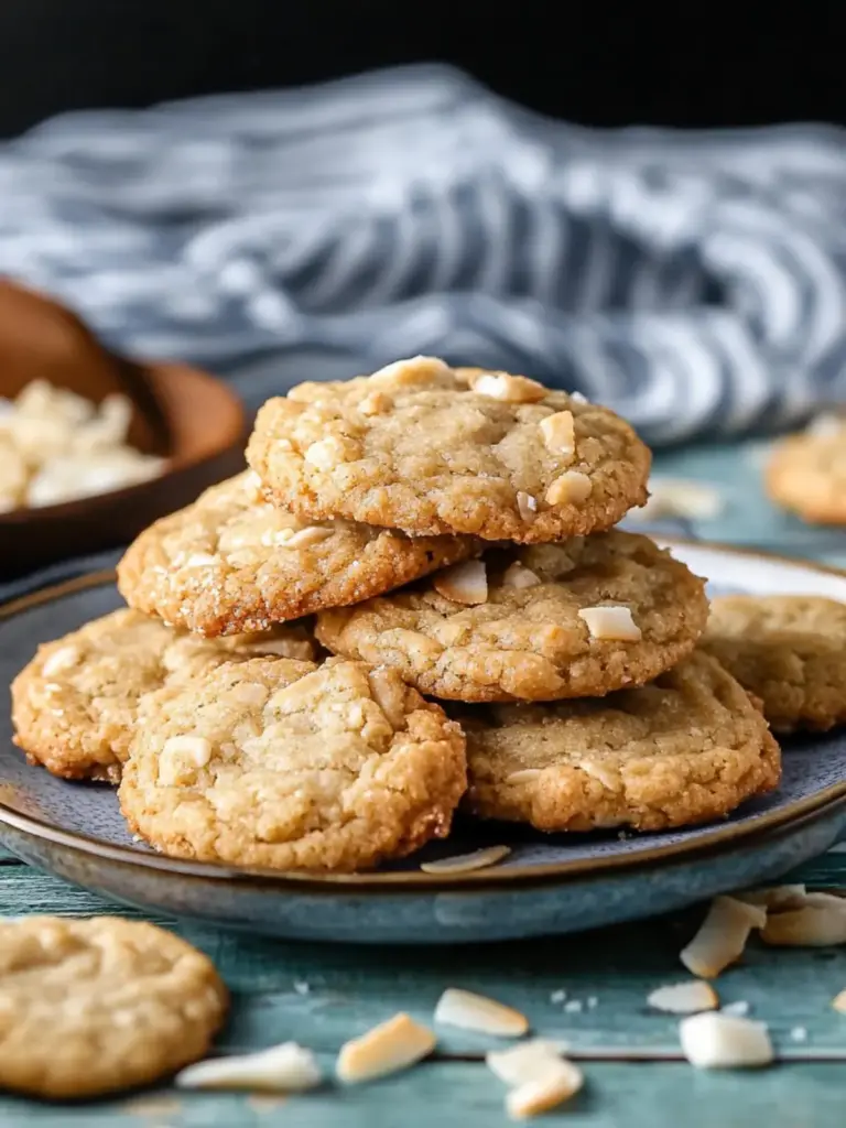 Chewy Coconut Cookies