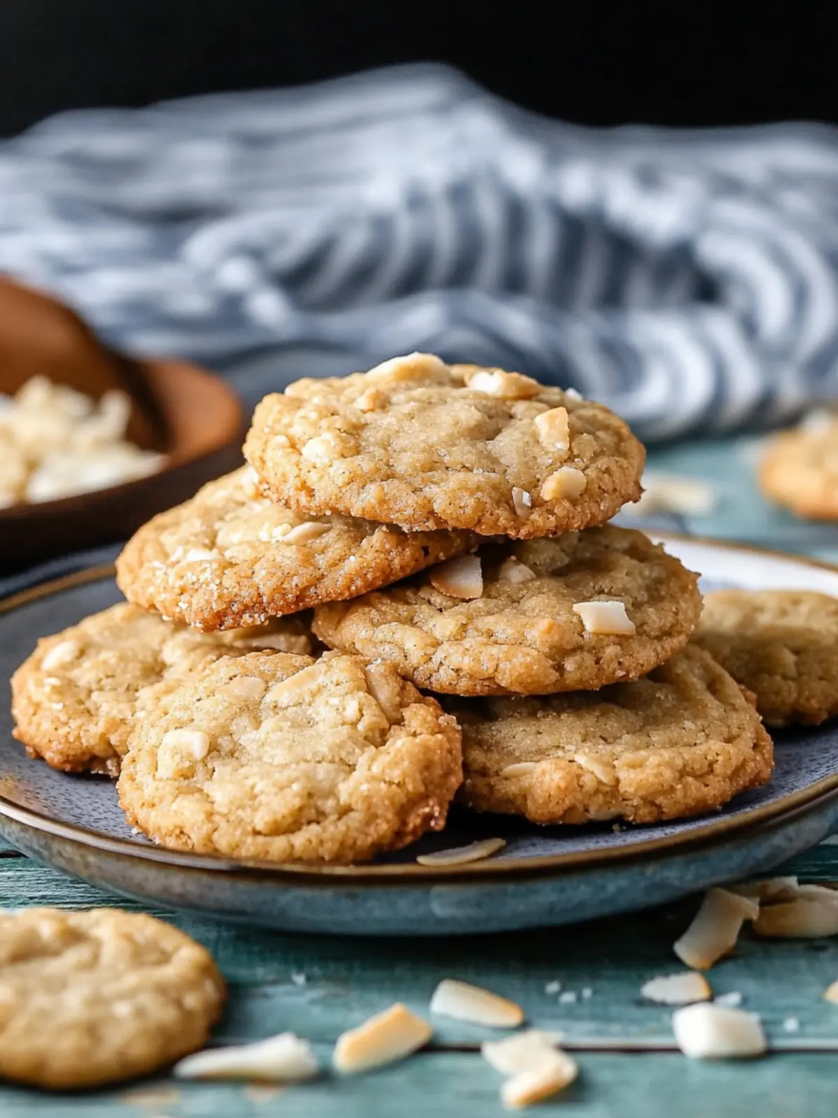 Chewy Coconut Cookies
