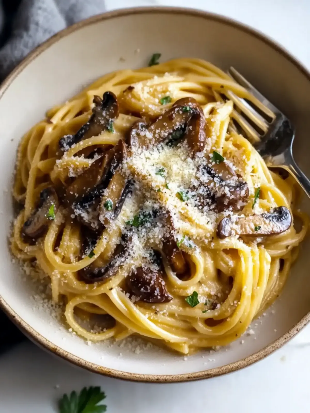 Creamy Balsamic Mushroom Pasta for Cozy Nights In 3 Creamy Balsamic Mushroom Pasta