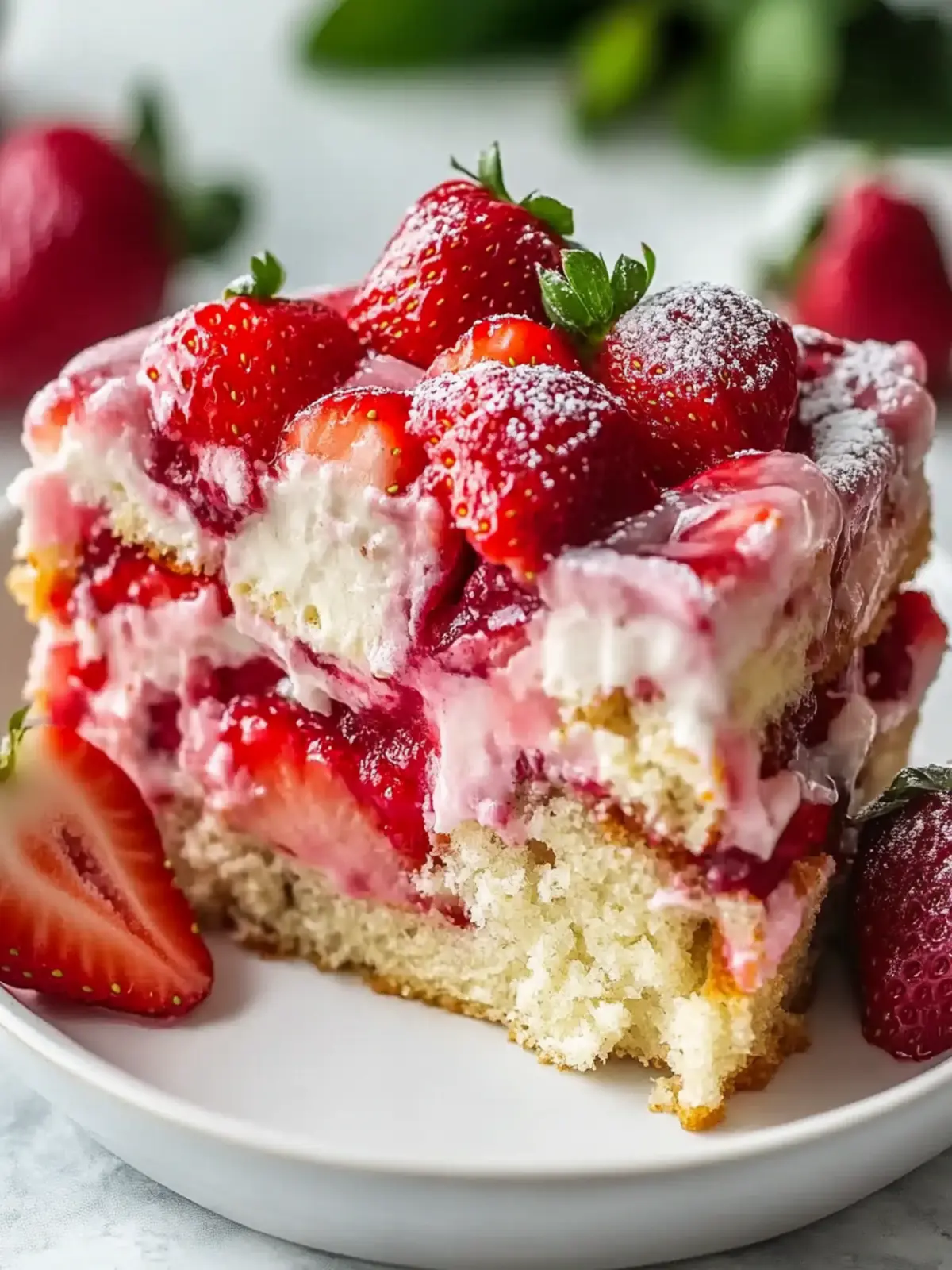 Strawberry Earthquake Cake: Easy Recipe Delight You'll Love 4 Strawberry Earthquake Cake: Easy Recipe Delight