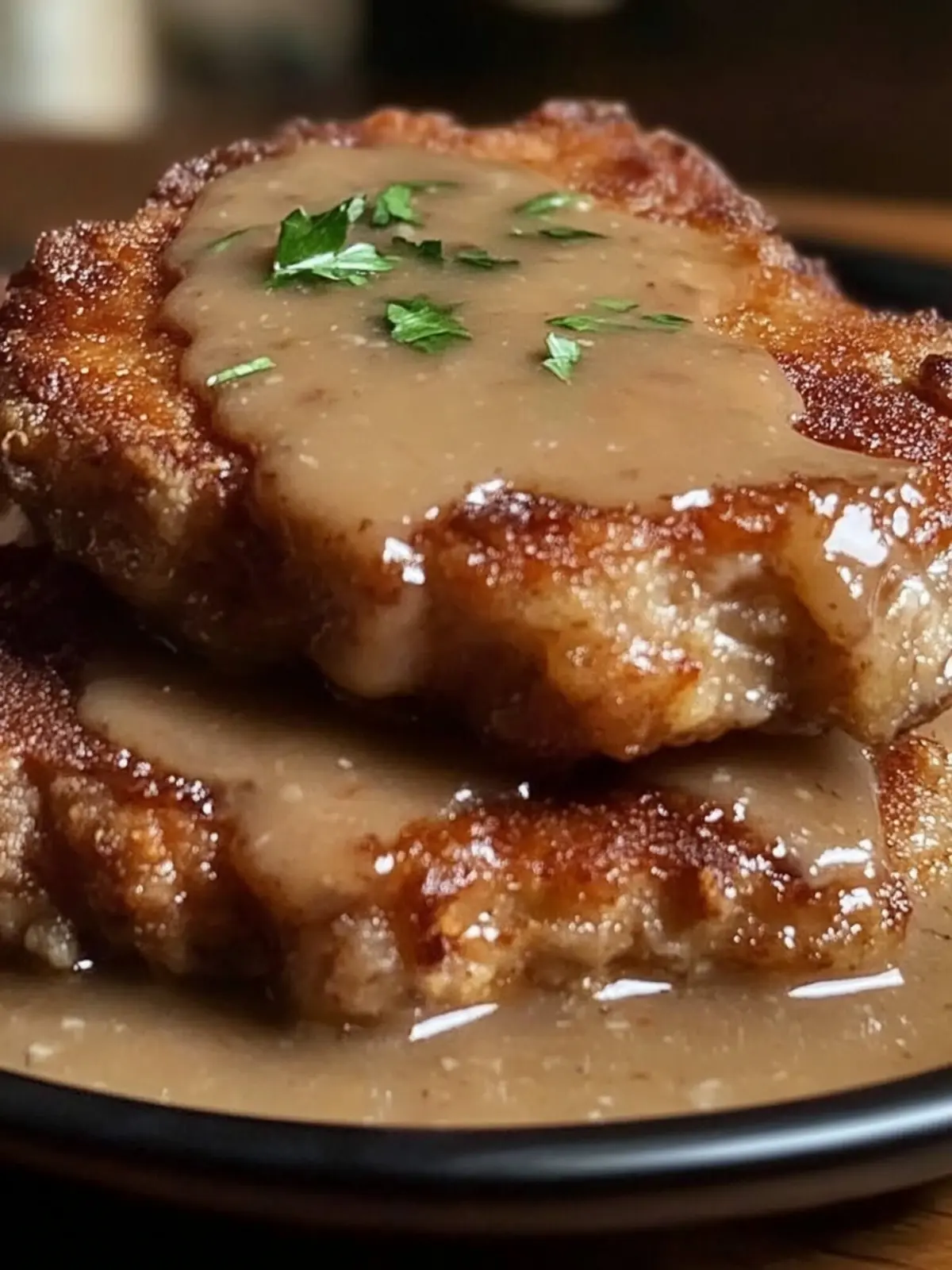 Irresistible Country Fried Pork Chops with Rich Gravy Delight 3 Country Fried Pork Chops with Rich Gravy
