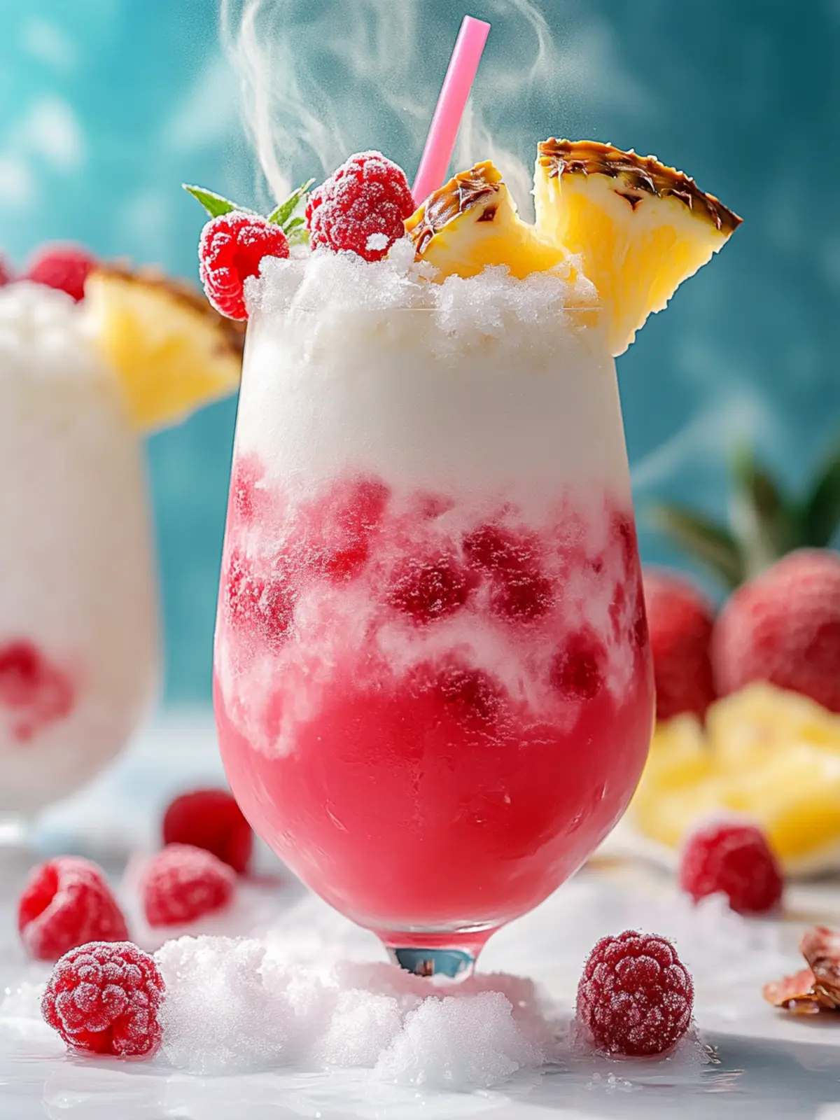 Raspberry Colada Twist