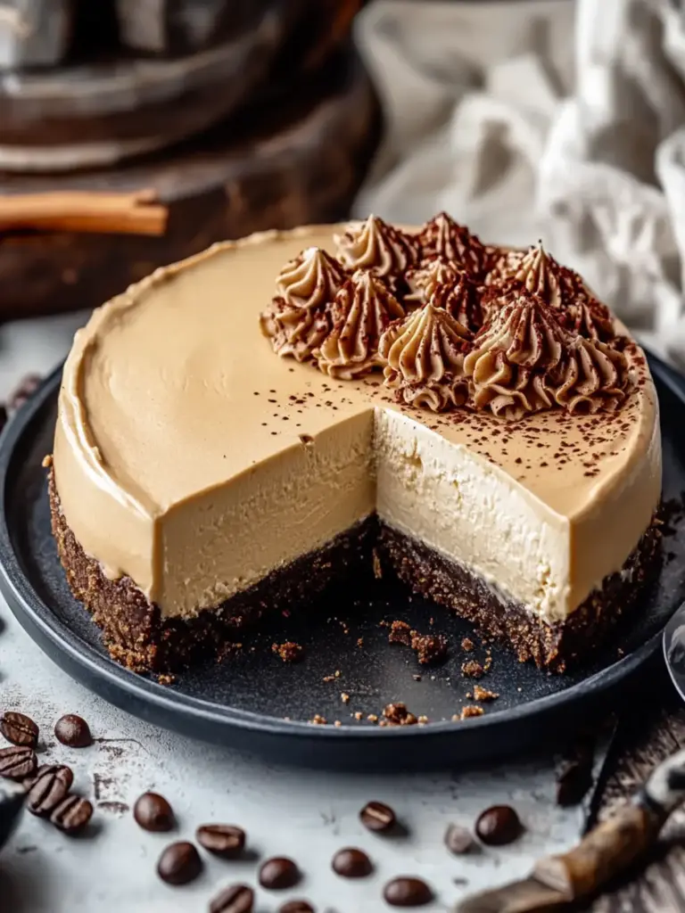 Decadent Coffee Cheesecake