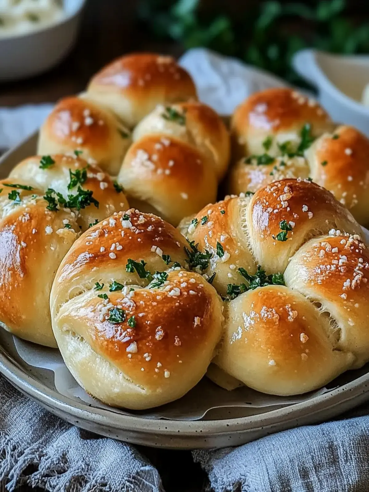 Quick Sourdough Garlic Knots Recipe