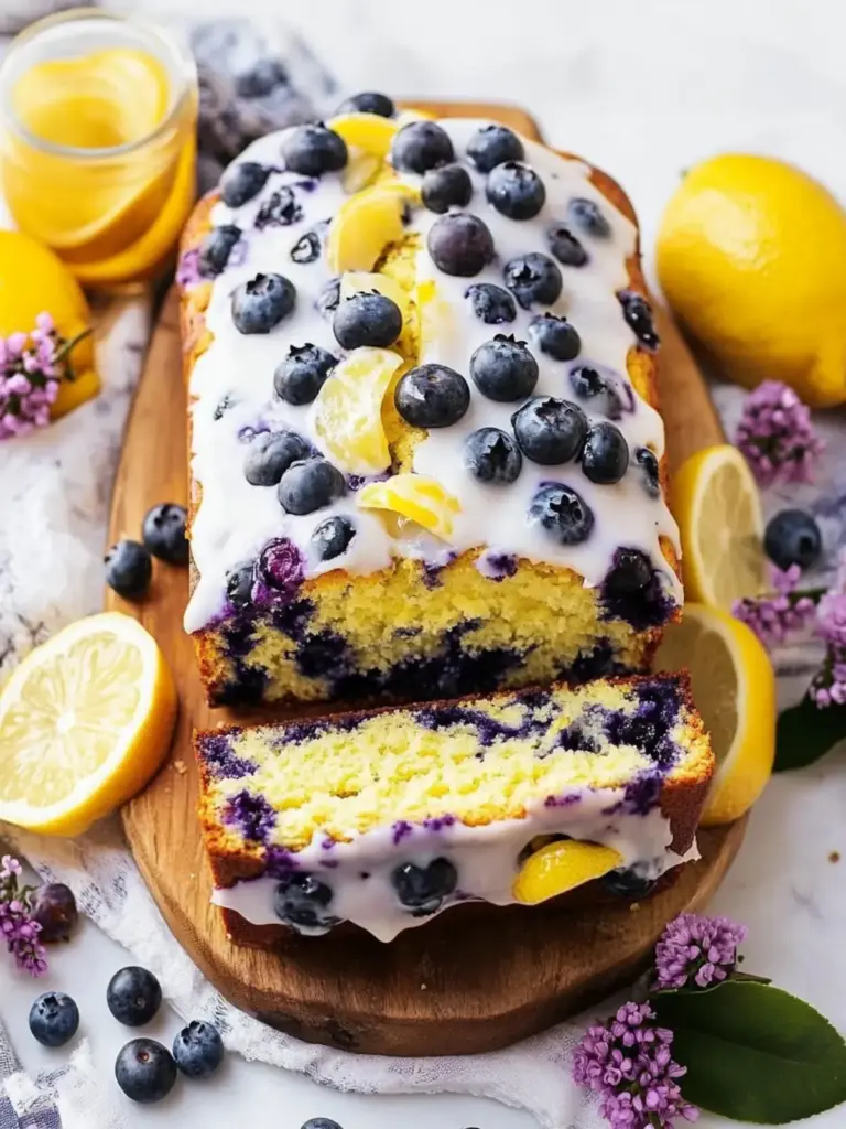 Lemon Blueberry Bread