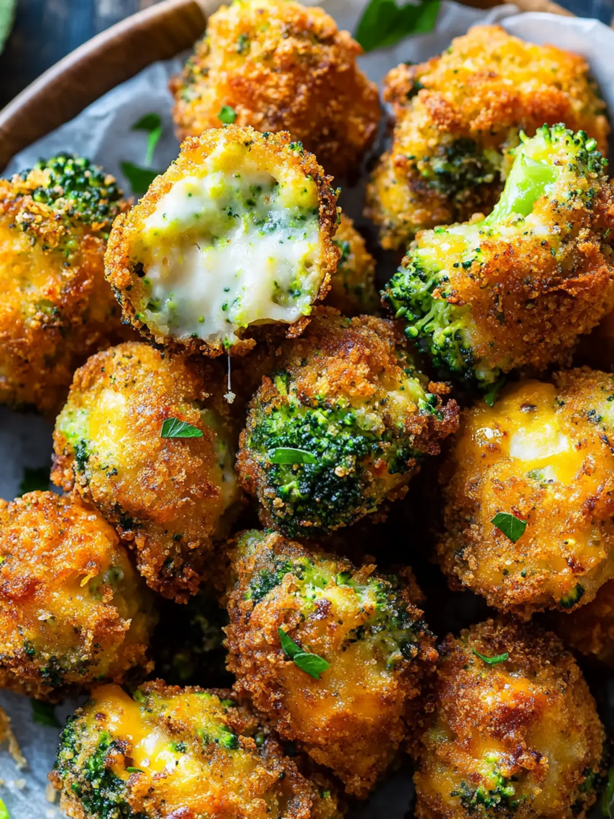 Crispy Broccoli Cheddar Poppers You Can't Resist 4 Crispy Broccoli Cheddar Poppers